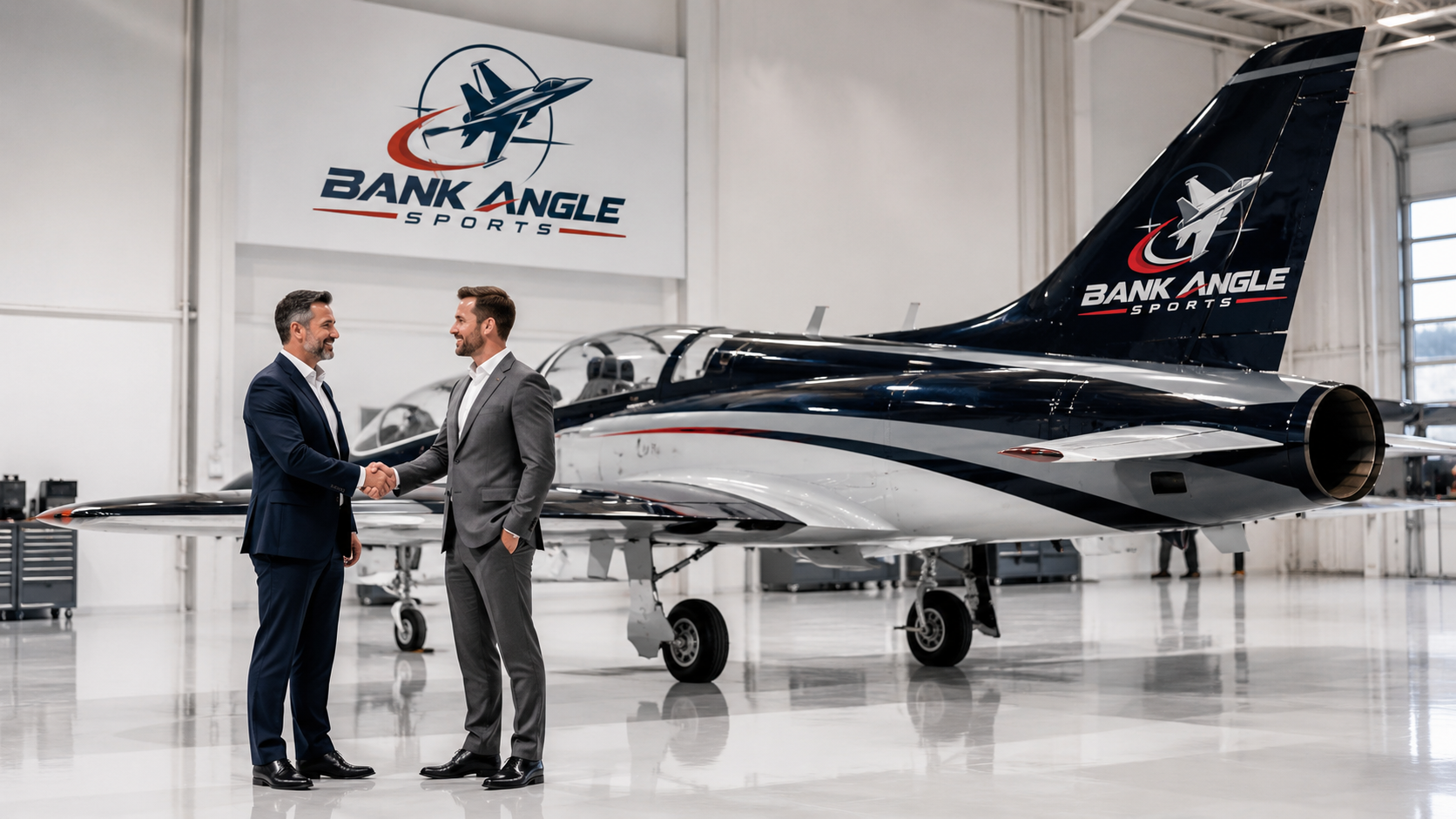 Bank Angle Sports hangar partnership environment